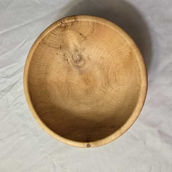 🪵Handmade Maple Wood Bowl 6 1/2 x3 - Picture 6 of 9